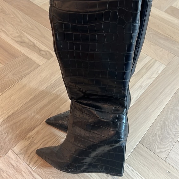 Schutz wedge high boots - Picture 3 of 8